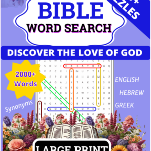 Bible Word Search Discover The Love of God